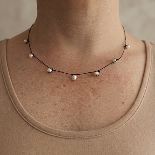 White Freshwater Pearl necklace
