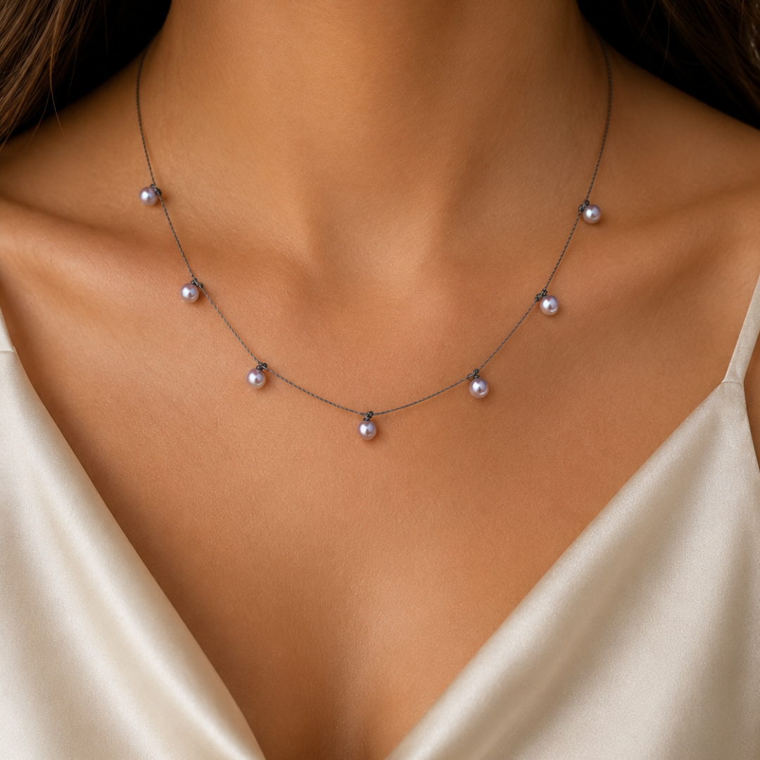Champagne Freshwater Pearl Necklace